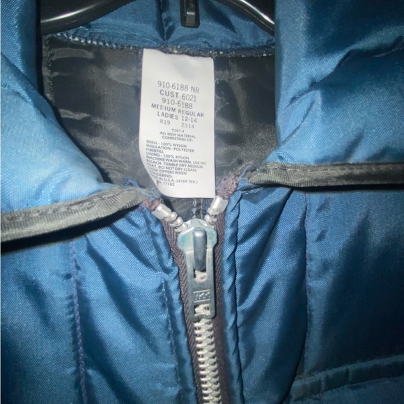 Vtg 1970s JC Penny Snowmobile Snowsuit Jumpsuit Coveralls 70s Womens 12-14 - Picture 7 of 9